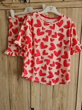 Girls valentines pjs for sale  LIVERPOOL