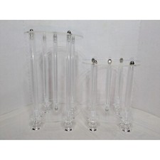 Acrylic clear tall for sale  Wheeling