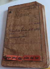 Old military booklet d'occasion  Expédié en Belgium