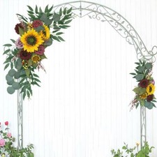 Ghirlanda fiori rustici usato  Spedire a Italy