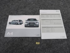 Audi A4 Catálogo 2010 67 Páginas Lista de Preços 1.8Tfsi 2.0Tfsi Avant 1.8Avant 2.0C277 comprar usado  Enviando para Brazil