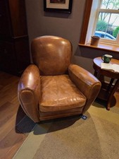 Fauteuil club cuir d'occasion Fauteuil club cuir d'occasion  Brionne