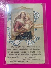 Santino holy card usato  Italia