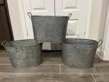 Farmhouse oval galvanized for sale  Alvin