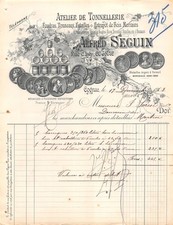 1903 atelier tonnellerie d'occasion  France