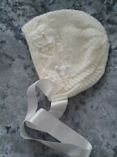 Christening baby bonnet. for sale  LANARK