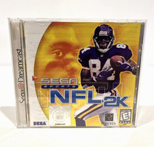 SEGA SPORTS NFL 2K SEGA DREAMCAST CONJUNTO COMPLETO COM MANUAL 1999 PLAYERS INC. comprar usado  Enviando para Brazil