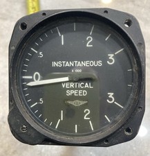 Medidor instantâneo de velocidade vertical avião aeronave cockpit aviação aerosônica, usado comprar usado  Enviando para Brazil