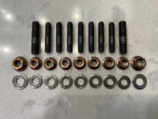 Kit de parafusos, arruelas e porcas coletor de escape Mitsubishi fabricante de equipamento original EVO 1 2 3 4 5 6 7 8 9 comprar usado  Enviando para Brazil