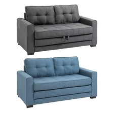Sofa rozkładana Sofa składana 2-osobowa Sofa z funkcją spania Len-Touch Drewno, używany na sprzedaż  Wysyłka do Poland