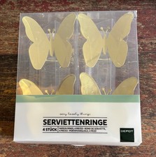 Servierttenringe schmetterling gebraucht kaufen  Aschaffenburg