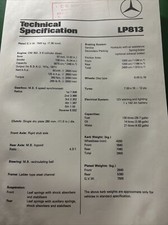 Mercedes benz lp813 for sale  KENDAL
