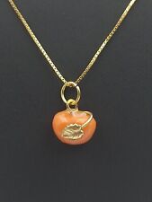 Collana ciondolo corallo usato  Ercolano