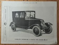 Renault feuillet présentation d'occasion  Courbevoie