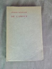 Charles baudelaire amour. d'occasion  Pézilla-la-Rivière