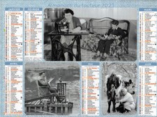 Calendrier almanach ptt d'occasion  Aurillac
