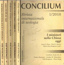 Concilium anno 2010. usato  Italia
