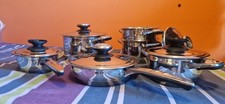 Set pentole platinum usato  Bergamo