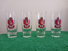 Usado, Copos vintage Stroh's Beer Rastal Pilsner 0,25 litros conjunto de 4 comprar usado  Enviando para Brazil