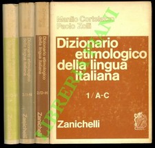 Cortelazzo manlio zolli usato  Italia