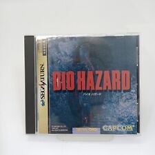 SEGA Sega Saturn SS Bio Hazard Resident Evil CAPCOM Japão Importado NTSC-J Testado comprar usado  Enviando para Brazil