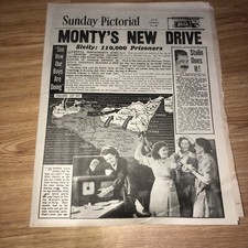 Vintage sunday pictorial for sale  BOURNEMOUTH