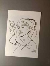 Dessin art portrait d'occasion  Le Pont-de-Beauvoisin