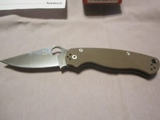 Spyderco c81gpbn2 paramilitary for sale  Austell