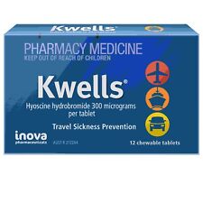 Pacote com 12 adultos Kwells (doença de viagem) comprar usado  Enviando para Brazil