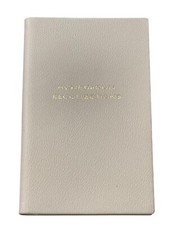 Smythson white leather for sale  LONDON