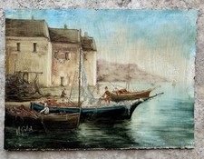 Tableau ancien bateaux d'occasion  Aix-en-Provence-