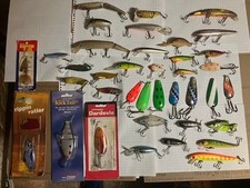 Lote de señuelos de pesca vintage RAPALA REBEL HEDDON y más algunos nuevos en stock segunda mano  Embacar hacia Mexico