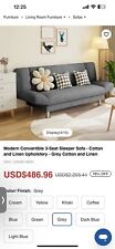 Modern futon couch d'occasion  Expédié en Belgium