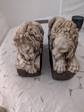 Scultura marmo leoni usato  Salerno