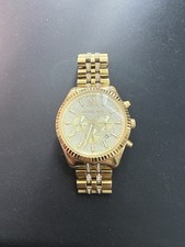 Relógio unissex Michael Kors MK8579 Lexington cronógrafo ouro comprar usado  Enviando para Brazil