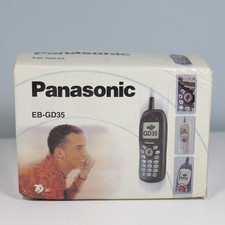 Raro Vintage Panasonic EB-GD35 Telefone Internacional Preto Na Caixa Colecionável comprar usado  Enviando para Brazil