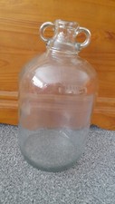 Demijohn clear glass for sale  YEOVIL