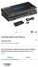 Hdmi matrix 4x2 for sale Hdmi matrix 4x2 for sale  LINCOLN