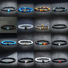 Pulseiras berloque de contas de Buda prata pedra de lava natural masculina moda 2020 comprar usado  Enviando para Brazil