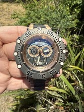 INVICTA SUBAQUA NOMA VII 32951 OURO ROSA E CINZA ESFREGÃO OBTURADOR MOSTRADOR QUARTZO SUÍÇO, usado comprar usado  Enviando para Brazil