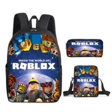 Mochila 3 peças compartimento ensino fundamental ensino médio estudantes meninos meninas anime mochila comprar usado  Enviando para Brazil