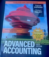 Advanced Accounting Fifth Edition Patrick Hopkins Softcover- Instructors Copy, usado segunda mano  Embacar hacia Argentina