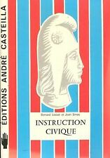 V180374 instruction civique d'occasion  Hennebont