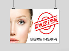 Eyebrow threading poster for sale  BOURNEMOUTH
