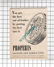 Properts leather saddle for sale  SHILDON