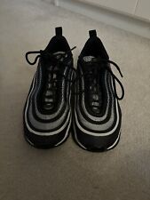 black nike 97s 5 5 for sale  FOLKESTONE