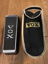 Pedal de efeitos de guitarra VOX WAH-WAH modelo V847 bolsa de armazenamento preta e branca comprar usado  Enviando para Brazil