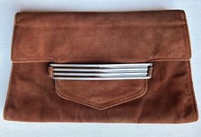 Pochette camoscio marrone usato  Zandobbio