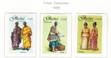 Ghana, Scott 1055 - 1057 en estado MH segunda mano  Embacar hacia Mexico