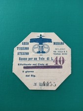 Tessera biglietto regia usato  Zelo Buon Persico